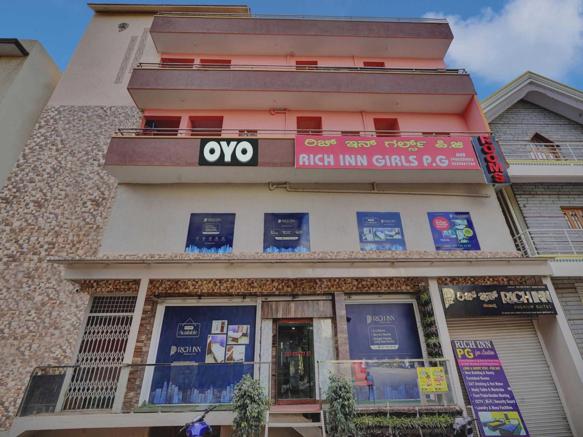 Oyo Flagship Rich Inn Premium Suites Near Nagasandra Metro Station. Bangalore Dış mekan fotoğraf